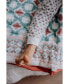 Фото #2 товара Пижама для девочек Malabar Baby из сертифицированного органического хлопка вязаная, 2-х предметный комплект, Майами, размер 6Y