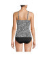 Фото #2 товара Women's Chlorine Resistant Wrap Underwire Tankini Swimsuit Top