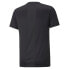 Puma Train All Day Crew Neck Short Sleeve Athletic T-Shirt Mens Black Casual Top