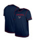 ფოტო #1 პროდუქტის Men's Navy Houston Texans Third Down Puff Print T-shirt