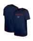 Фото #1 товара Men's Navy Houston Texans Third Down Puff Print T-shirt