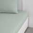Fitted bottom sheet TODAY Essential Light Green 90 x 190 cm