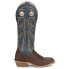 Фото #1 товара Tony Lama Merrit Buckaroo Square Toe Cowboy Mens Blue, Brown Casual Boots SA200