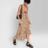 Фото #1 товара Women's Sleeveless High-Low Hem Chiffon Dress - Wild Fable