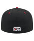 Фото #2 товара Men's Black Round Rock Express Theme Night Briskets 59FIFTY Fitted Hat