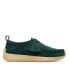 Фото #1 товара Clarks Rossendale Ronnie Fieg Kith 26175551 Mens Green Oxfords Casual Shoes