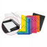 Pagna PP 12 - Presentation folder - A4 - Polypropylene (PP) - Black - Landscape - Snap fastener