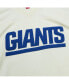 Фото #2 товара Men's Lawrence Taylor Cream New York Giants Chainstitch Legacy Jersey