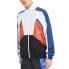 Фото #1 товара Puma Tfs Woven Full Zip Jacket Mens White Casual Athletic Outerwear 596464-41