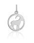 Capricorn silver pendant SVLP1080X6100KO