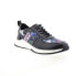 Фото #2 товара Robert Graham Palette RG5460L Mens Black Leather Lifestyle Sneakers Shoes