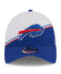 ფოტო #3 პროდუქტის Men's White, Royal Buffalo Bills 2023 Sideline 9TWENTY Adjustable Hat