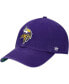 Фото #1 товара Men's Purple Minnesota Vikings Franchise Logo Fitted Hat