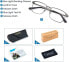 Фото #11 товара Cyxus Unisex Blue Light Filter Glasses, Without Visual Strength, Computer Gaming Glasses, UV Protective Glasses Against Headaches, Classic Retro Glass Frame