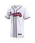 ფოტო #2 პროდუქტის Men's White Atlanta Braves Home Elite Jersey