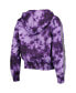 ფოტო #3 პროდუქტის Women's Purple Los Angeles Lakers Galaxy Sublimated Windbreaker Pullover Full-Zip Hoodie Jacket