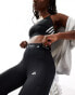 Фото #2 товара adidas Performance Techfit stash pocket full-length leggings in black