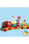 Фото #2 товара DUPLO® Disney Mickey ve Minnie Doğum Günü Treni 10941 Eğitici Yapım Seti (22 Parça)