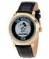 Фото #1 товара Часы и аксессуары ewatchfactory Мужские наручные часы Disney Mickey Mouse черного цвета 44 мм