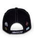 ფოტო #4 პროდუქტის Men's White/Black Brad Keselowski BuildSubmarines.com Uniform Adjustable Hat