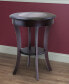 Cassie Round Accent Table with Glass