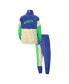 ფოტო #2 პროდუქტის Men's Royal Milwaukee Bucks 2023/24 City Edition Courtside Starting Five Full-Zip Jacket and Pants Set