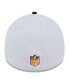 Фото #3 товара Men's White, Black Washington Commanders 2023 Sideline 39THIRTY Flex Hat