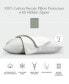 100% Cotton Percale Pillow Protector With Hidden Zipper (Set of 2) - Standard
