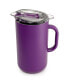 Фото #1 товара Vacuum-Insulated Double-Walled Copper-Lined Stainless Steel Pitcher, 2 Liter