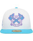 ფოტო #3 პროდუქტის Men's White Atlanta Braves Vice 59FIFTY Fitted Hat