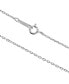 ფოტო #2 პროდუქტის 5A Cubic Zirconia Geometric Minimalist Necklace White Gold