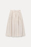 Zw collection skirt with scalloped waistband