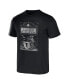 Фото #3 товара Men's NFL x Darius Rucker Collection by Black Atlanta Falcons Band T-shirt