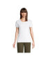ფოტო #1 პროდუქტის Women's Cotton Rib T-shirt