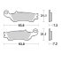 Фото #2 товара BRAKING 929 cm44 Off Road Sintered Brake Pads