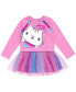 Girls Pandy Paws Cakey Cat French Terry Dress to