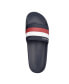 ფოტო #4 პროდუქტის Men's Rozi Global Stripe Branding Pool Slide Sandals