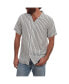 Фото #1 товара Men's Clothing Striped Resort Shirt