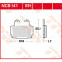 TRW Allround Standard Yamaha FZR 250 87 organic rear brake Pads - фото #2