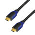 Кабель HDMI с Ethernet LogiLink CH0063 3 m Чёрный
