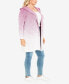 Фото #9 товара Plus Size Amaya Long Sleeve Cardigan Sweater