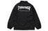 Фото #1 товара Thrasher Mag Coach Jacket 基础字母教练夹克 日版 男女同款 黑色 / Куртка Thrasher TH8901C-BLACK