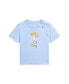 ფოტო #1 პროდუქტის Baby Boys Polo Bear Cotton Jersey T Shirt