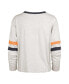 ფოტო #2 პროდუქტის Women's Oatmeal Distressed Auburn Tigers Vault All Class Lena Long Sleeve T-shirt