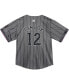 Toddler Francisco Lindor Graphite New York Mets 2024 City Connect Limited Player Jersey Серый, 4T - фото #2