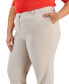 Фото #4 товара Plus Size Shannon Mid-Rise Ankle Pants