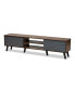 Фото #1 товара Clapton Modern and Contemporary 70.9" Multi-Tone and Finished Wood TV Stand