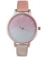 Women's Pink Ombre Strap Watch 38mm, Created for Macy's