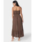 Women's Strapless Maxi Dress