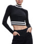 Фото #1 товара Alice + Olivia Karin Crop Pullover Women's